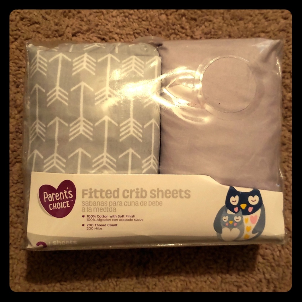 Fitted crib sheets